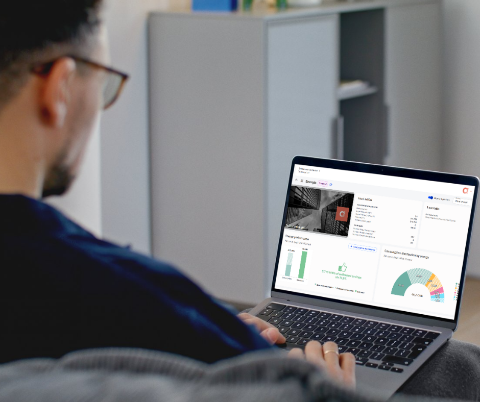 Piattaforma advizeo per il monitoraggio energetico